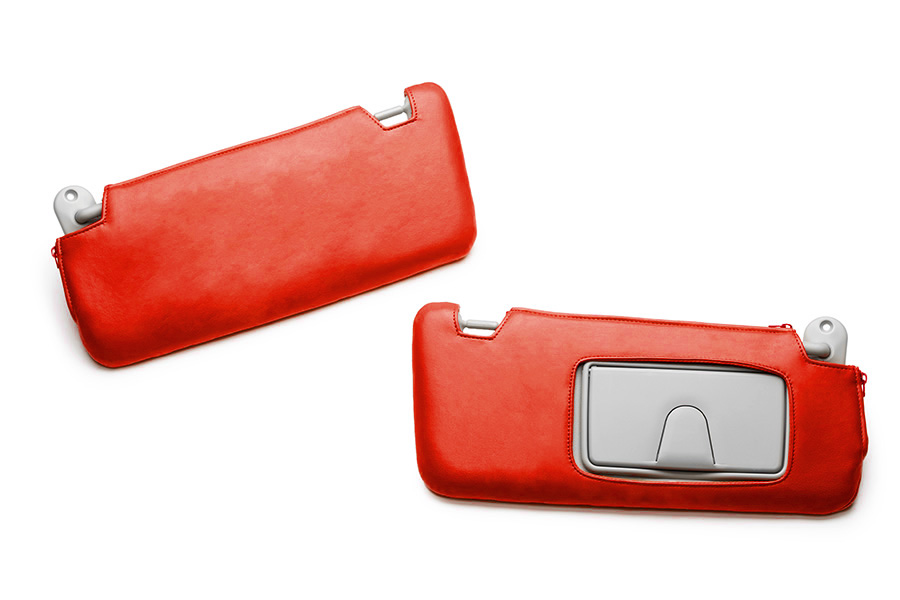 キルティング レッド（裏）