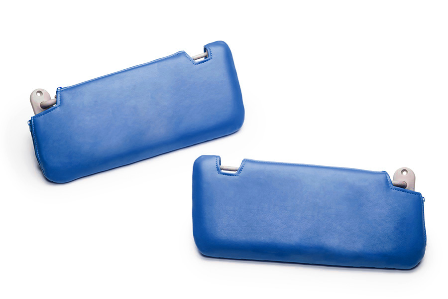 キルティング ブルー（裏）