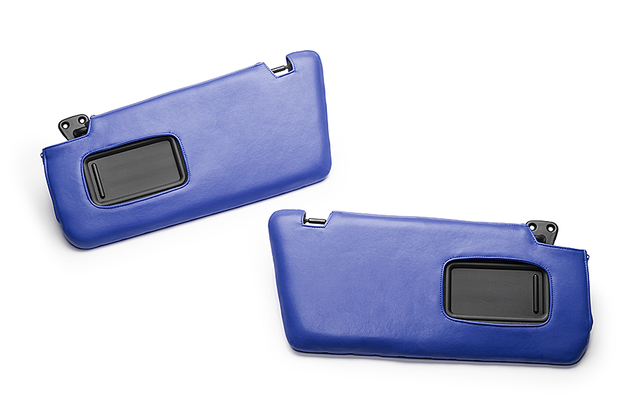 キルティング ブルー（裏）