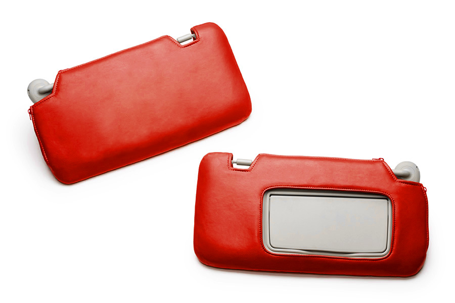 キルティング レッド（裏）