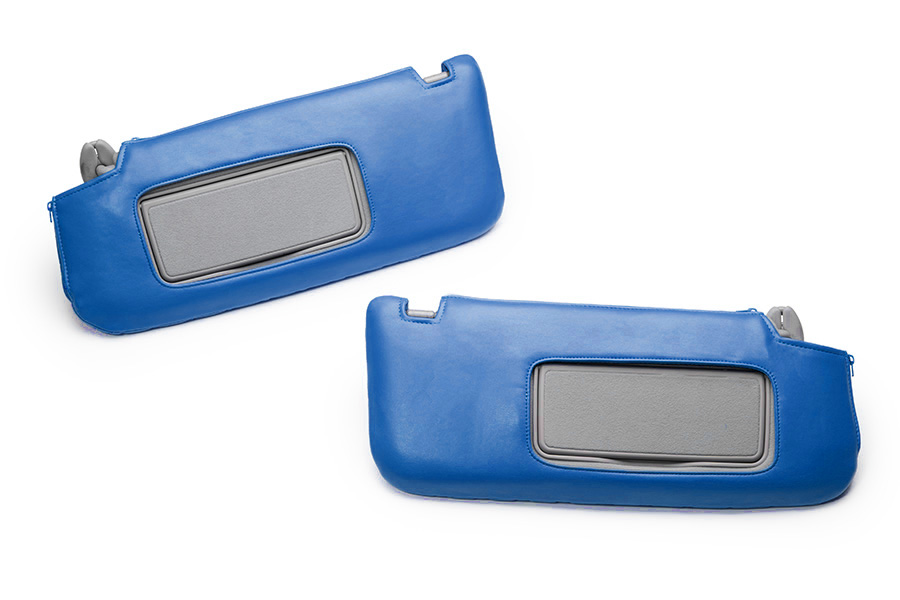 キルティング ブルー（裏）