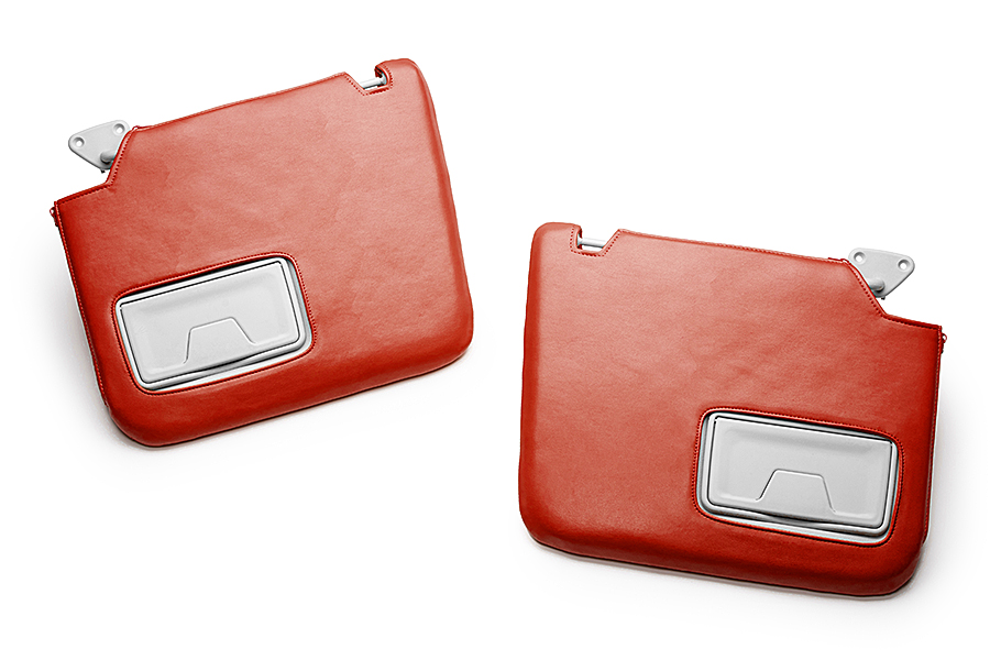 キルティング レッド（裏）