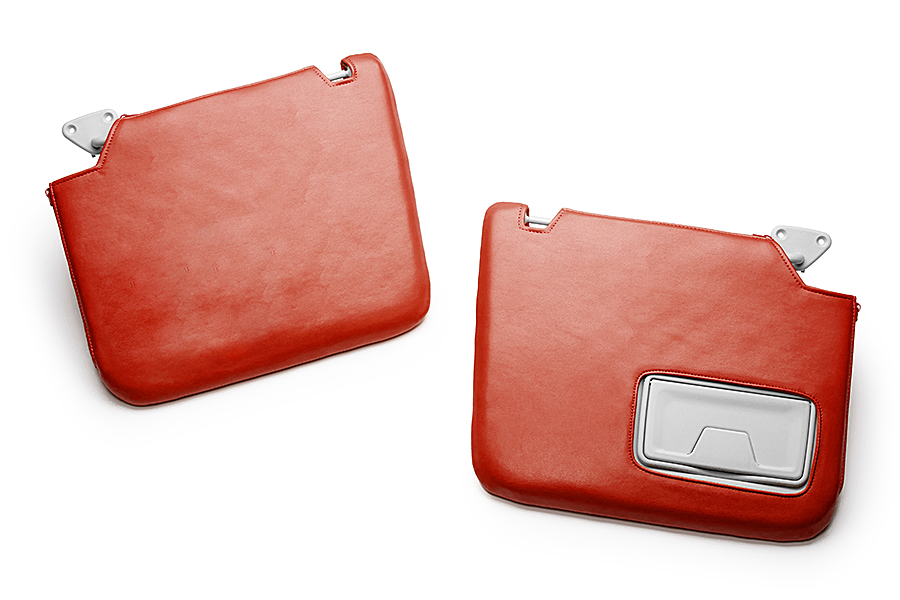 キルティング レッド（裏）