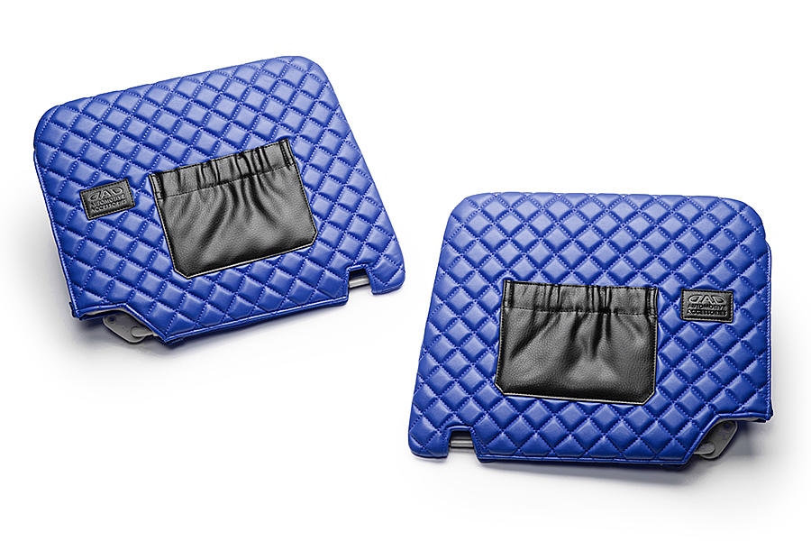 キルティング ブルー（表）