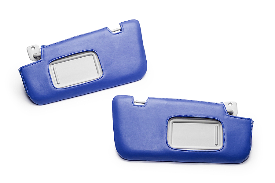 キルティング ブルー（裏）