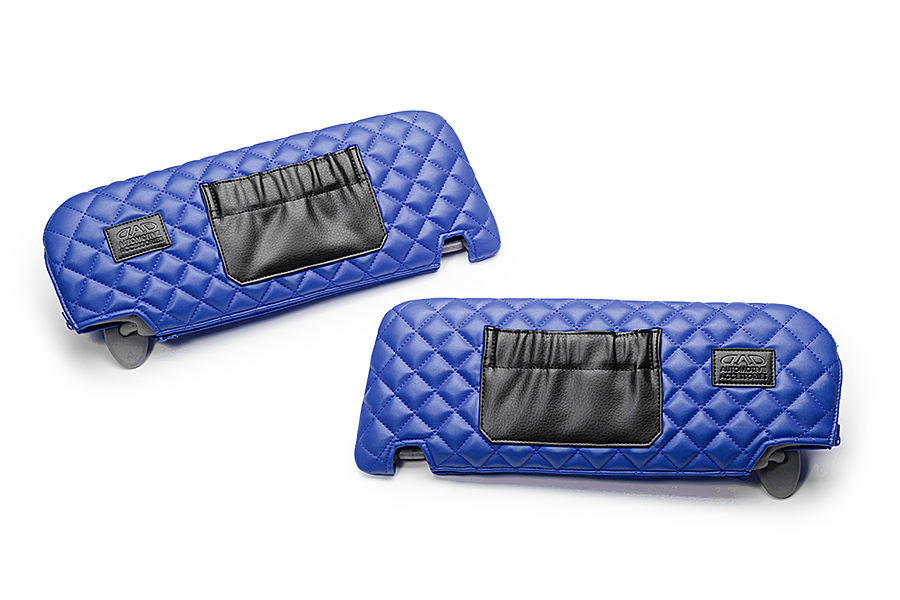 キルティング ブルー（表）