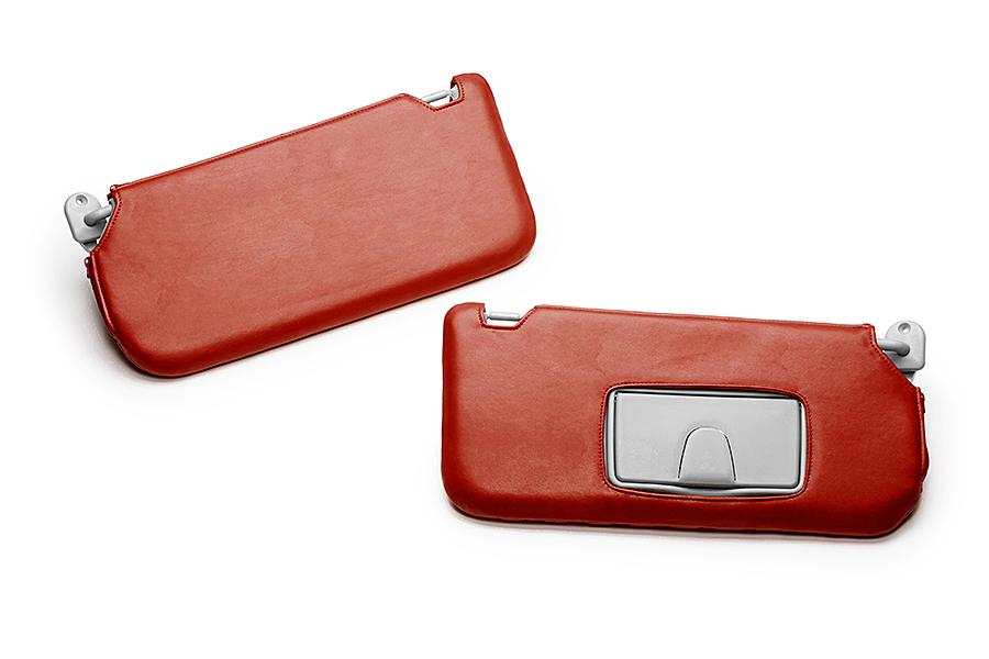 キルティング レッド（裏）