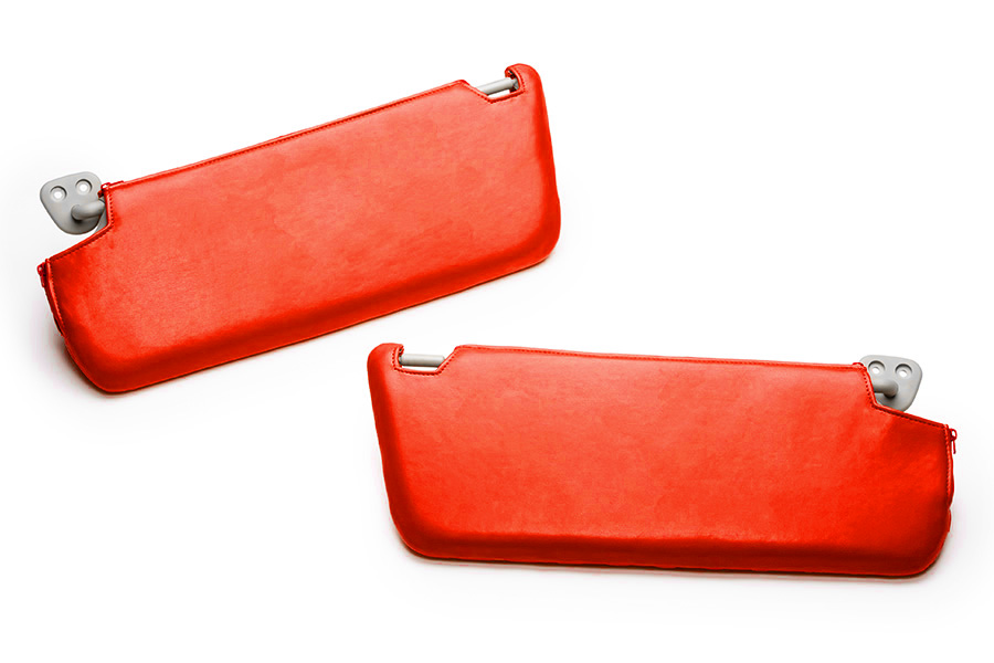 キルティング レッド（裏）