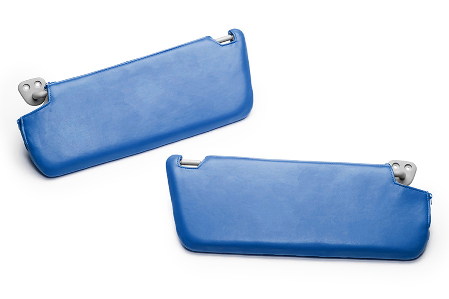 キルティング ブルー（裏）