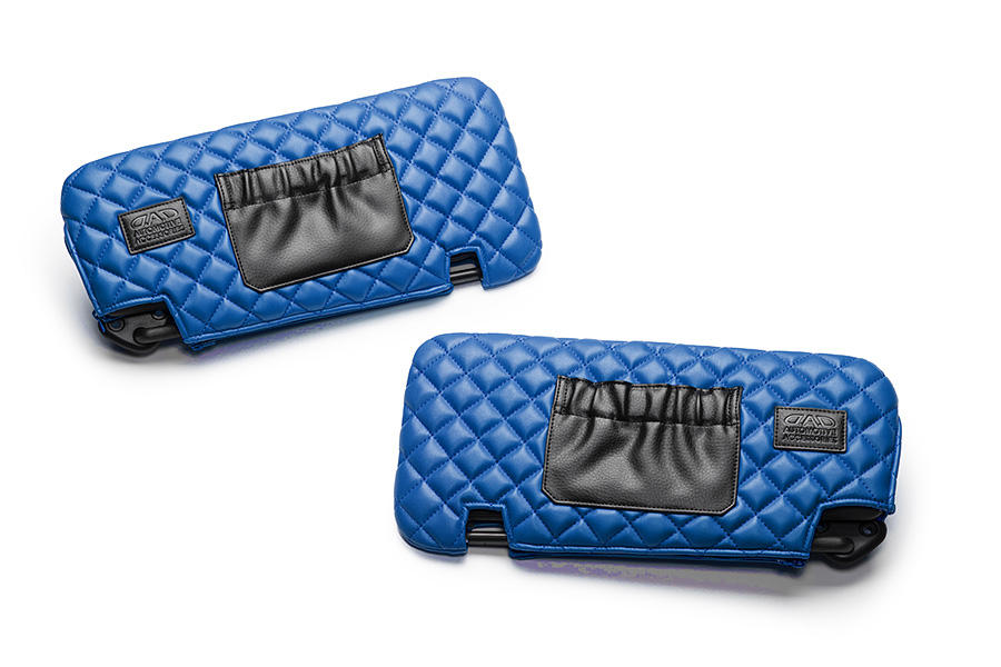 キルティング ブルー（表）