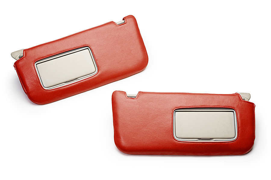 キルティング レッド（裏）