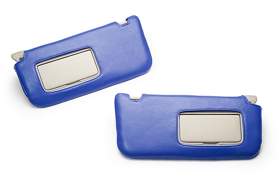 キルティング ブルー（裏）