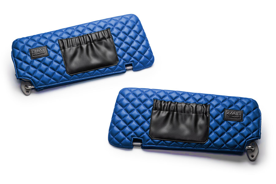 キルティング ブルー（表）