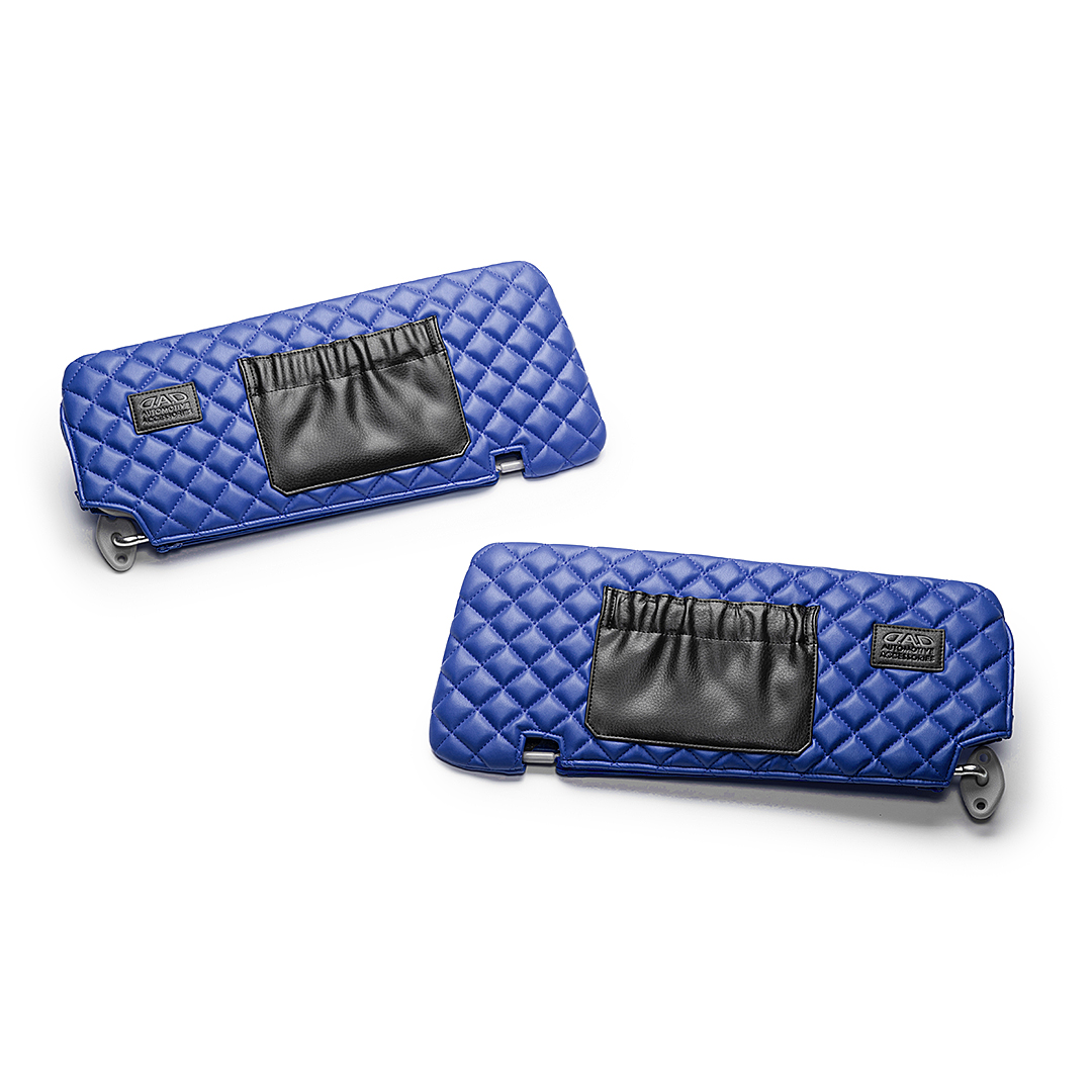 キルティング ブルー（表）