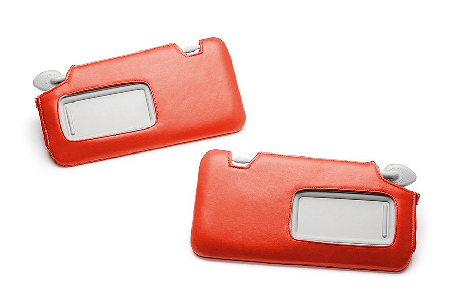 キルティング レッド（裏）