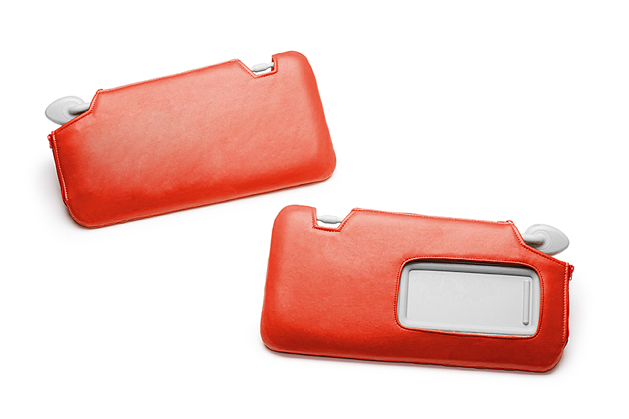 キルティング レッド（裏）