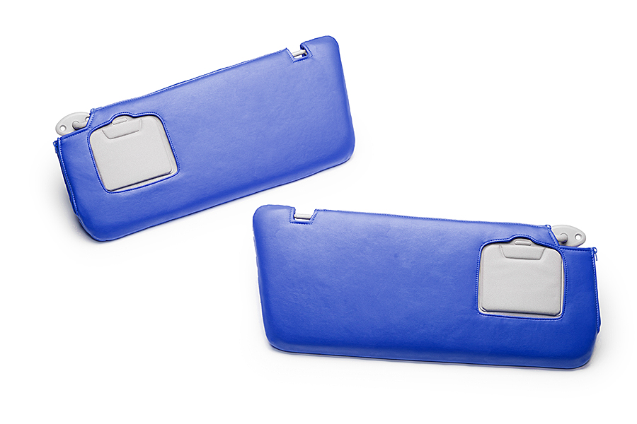 キルティング ブルー（裏）