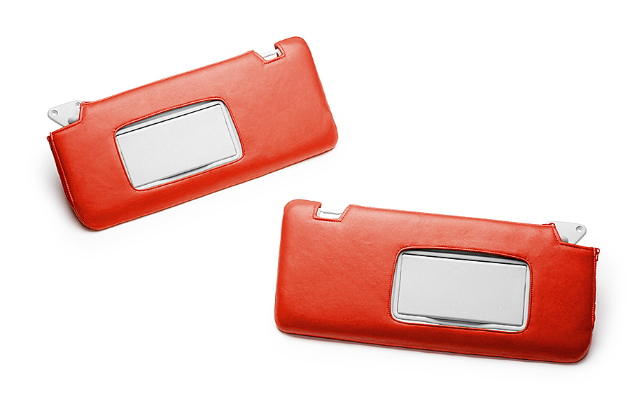 キルティング レッド（裏）