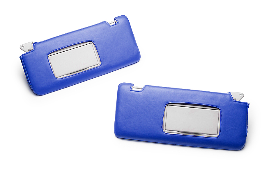 キルティング ブルー（裏）