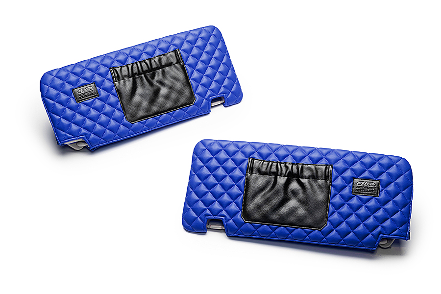 キルティング ブルー（表）