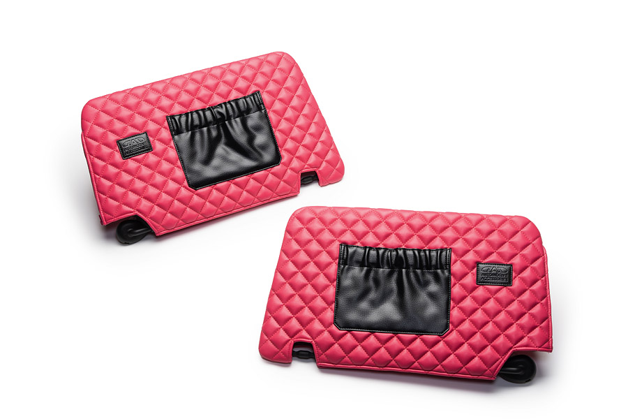 キルティング ピンク（表）