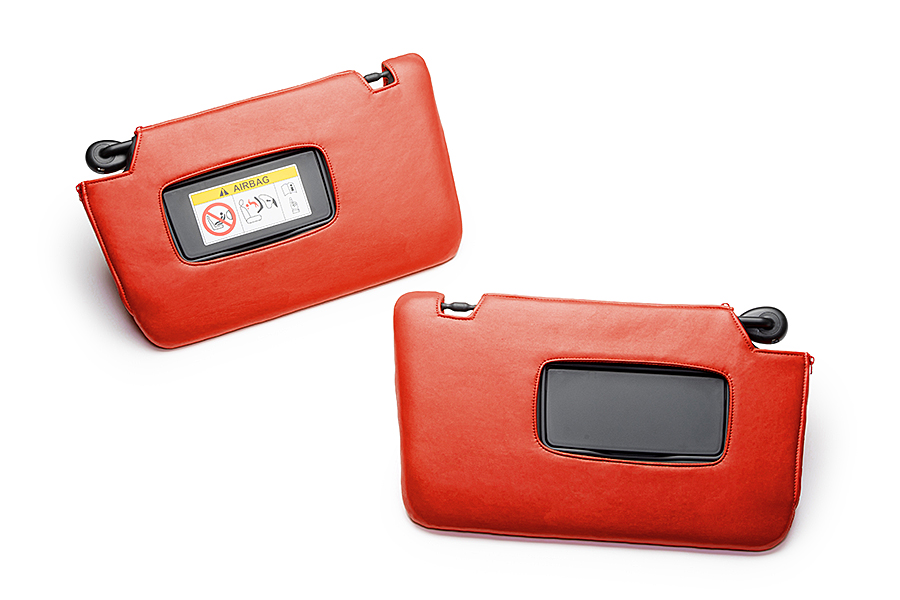 キルティング レッド（裏）