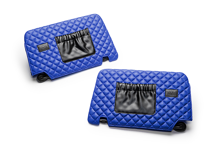 キルティング ブルー（表）