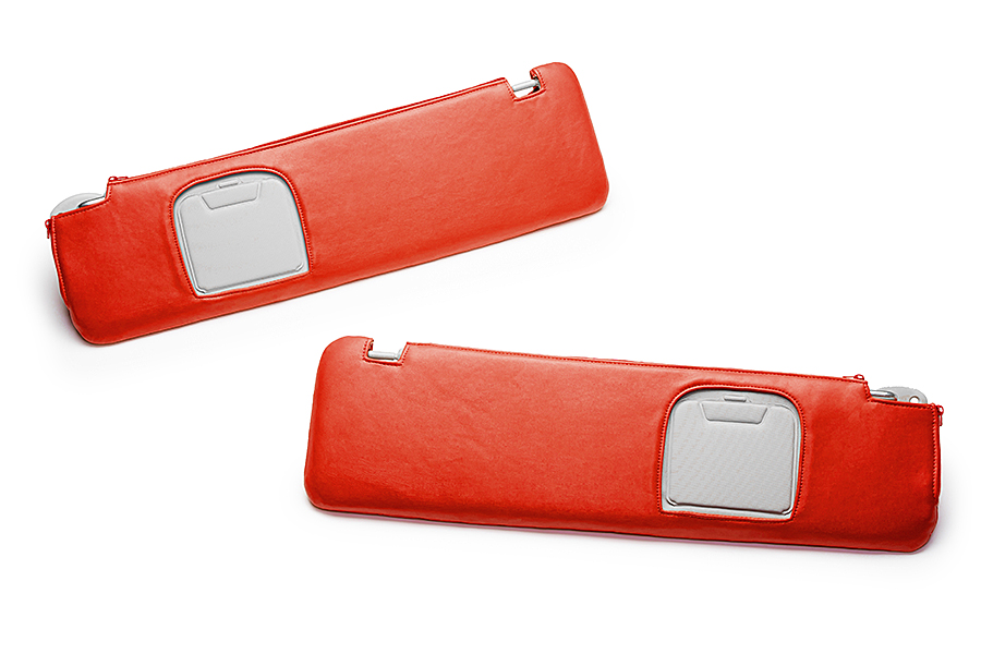 キルティング レッド（裏）