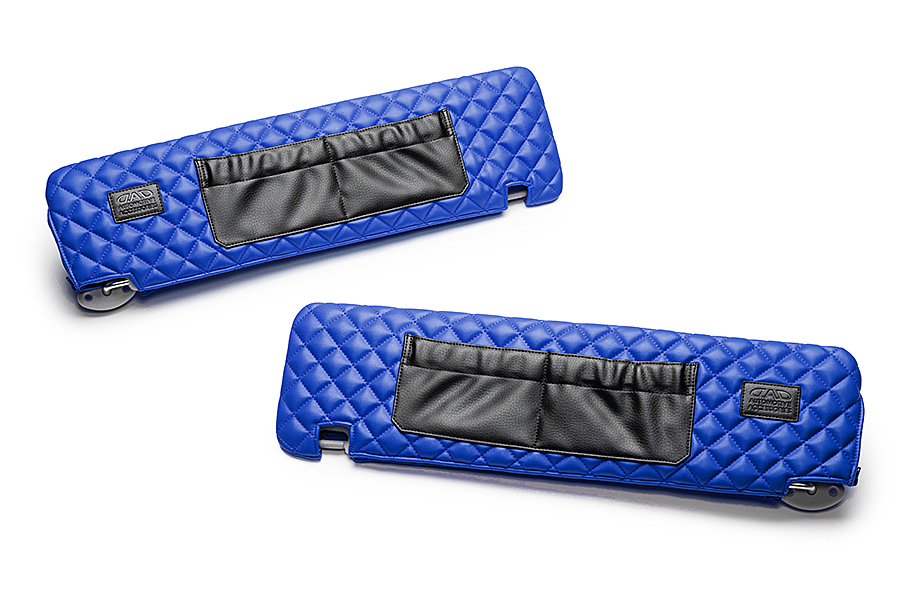 キルティング ブルー（表）