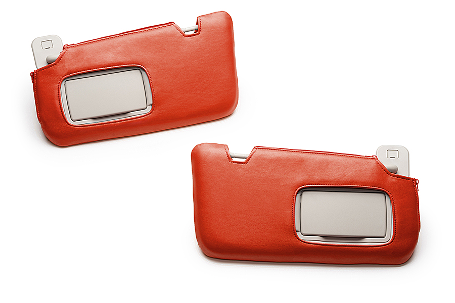 キルティング レッド（裏）