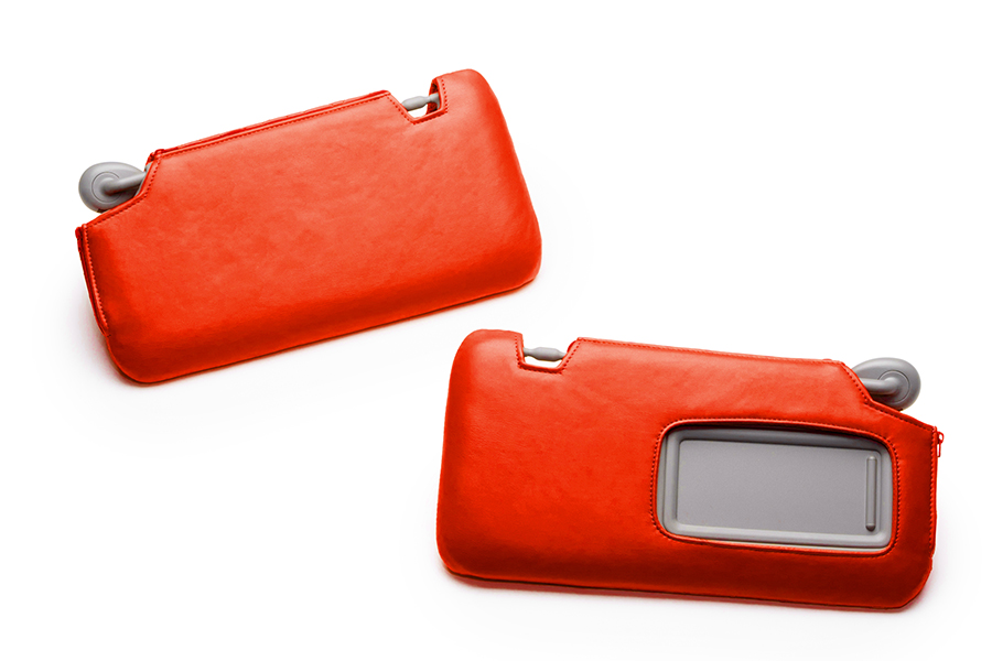 キルティング レッド（裏）