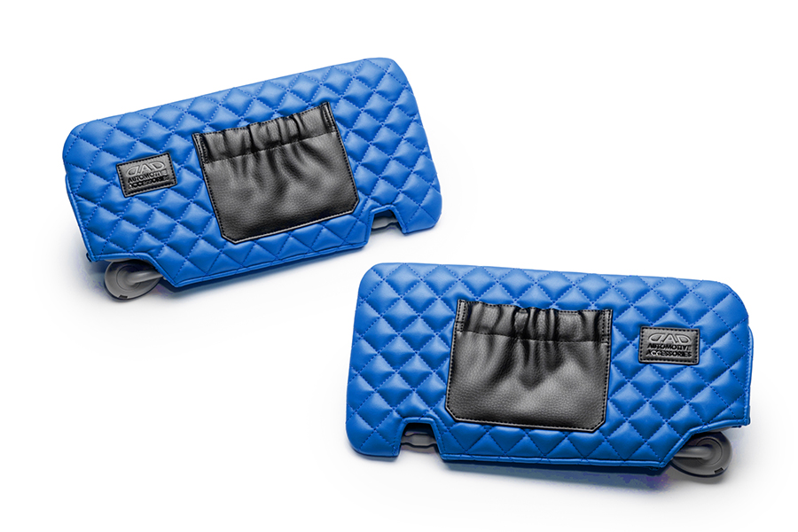 キルティング ブルー（表）