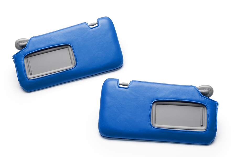 キルティング ブルー（裏）