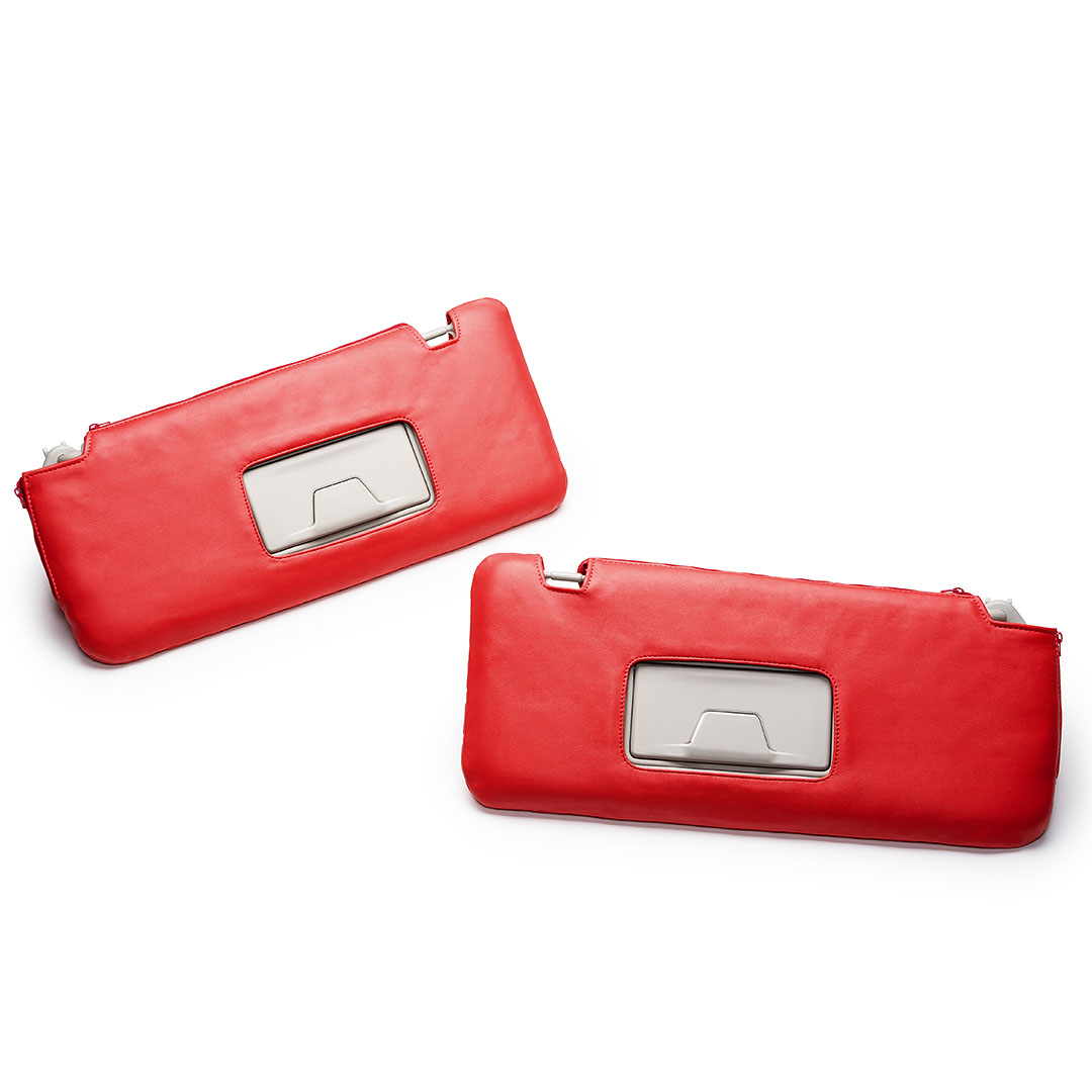 キルティング レッド（裏）