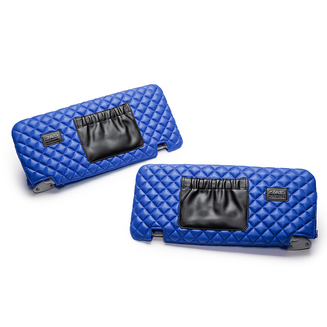 キルティング ブルー（表）