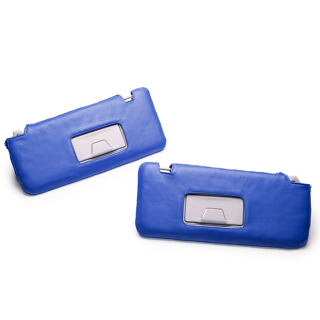 キルティング ブルー（裏）