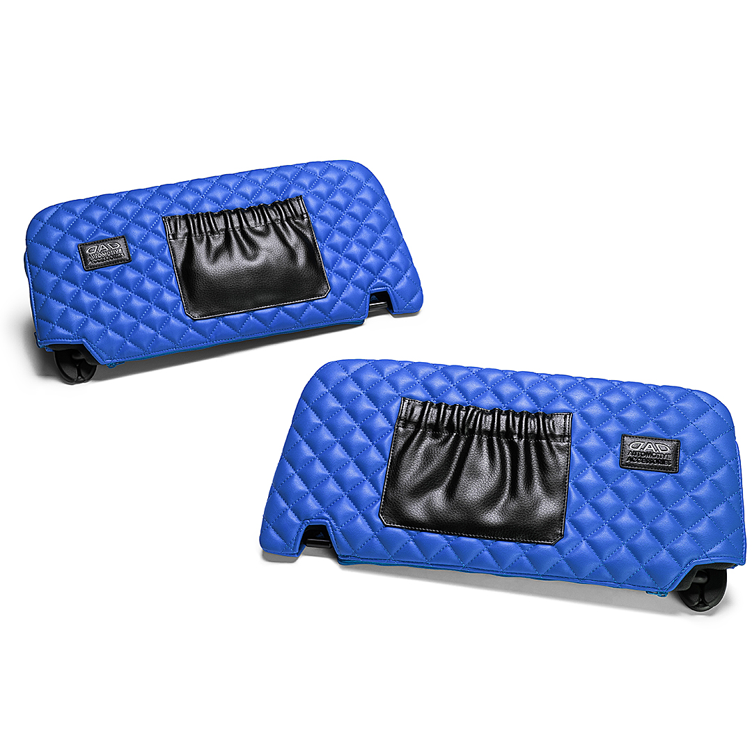 キルティング ブルー（表）