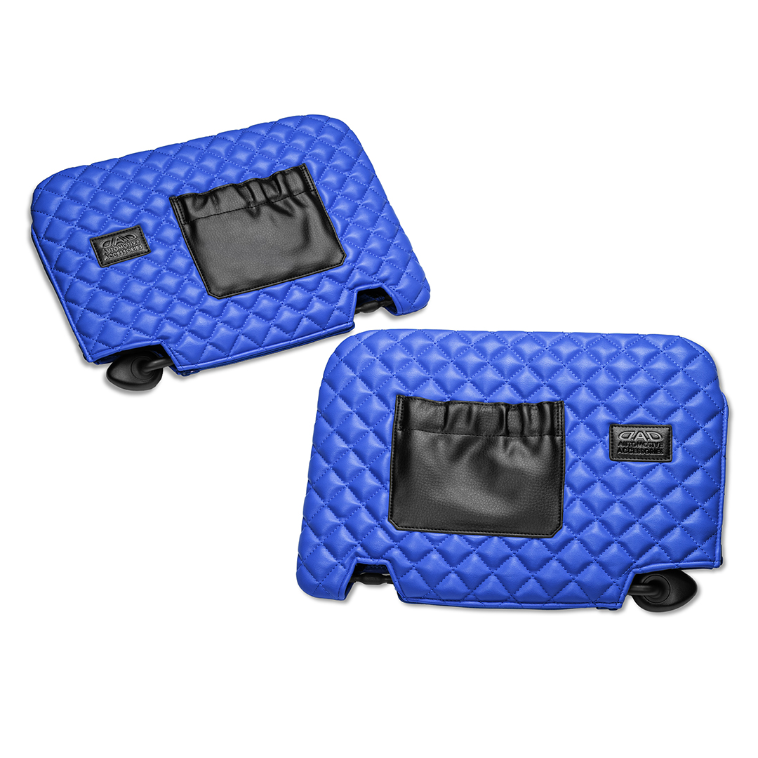 キルティング ブルー（表）