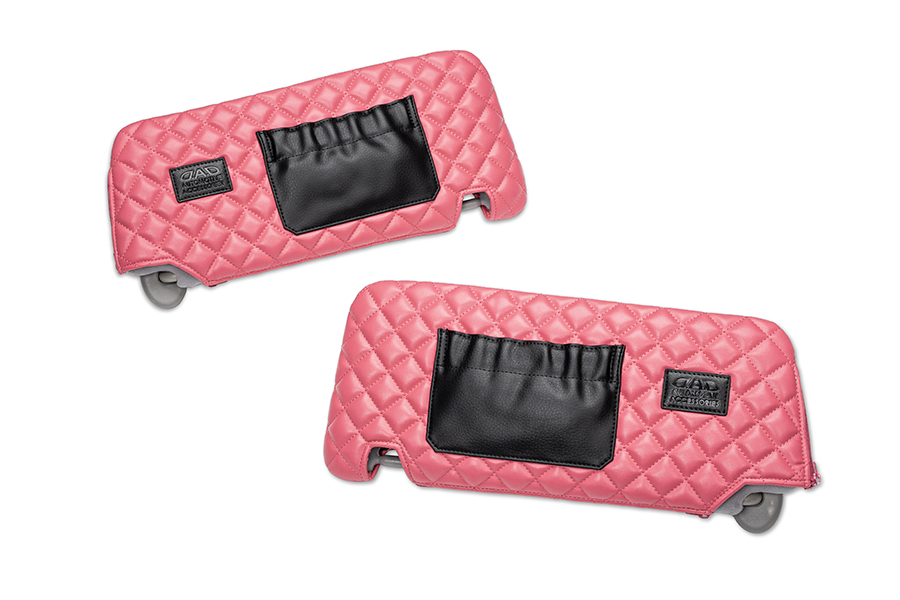 キルティング ピンク（表）