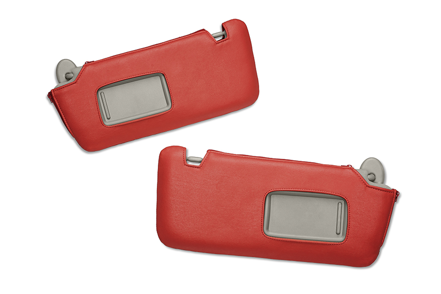 キルティング レッド（裏）