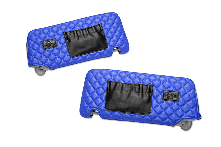 キルティング ブルー（表）