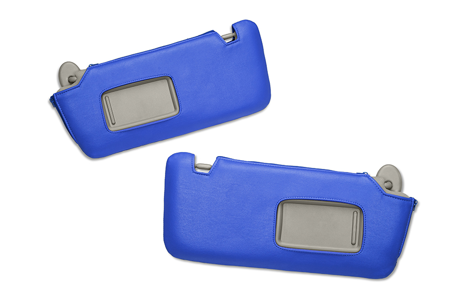 キルティング ブルー（裏）