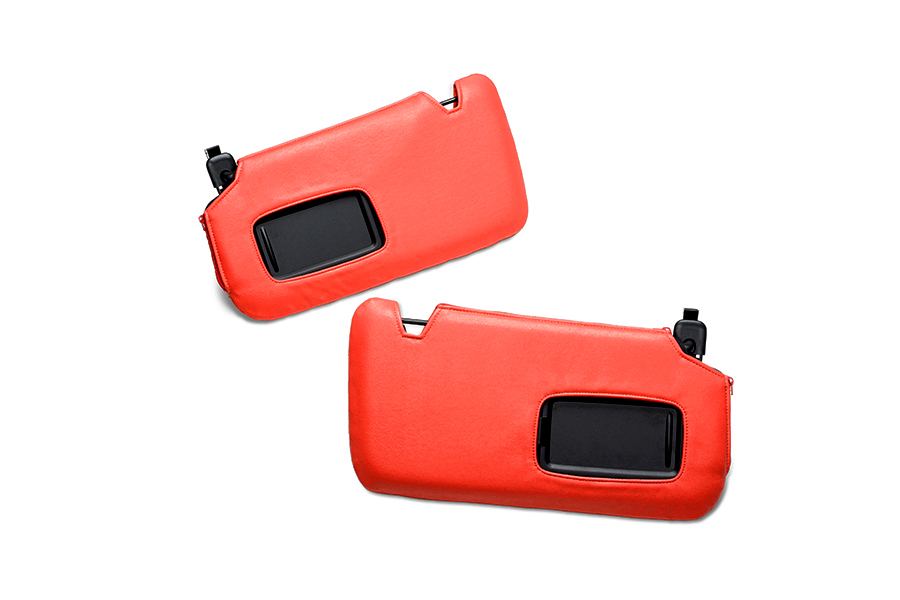 キルティング レッド（裏）