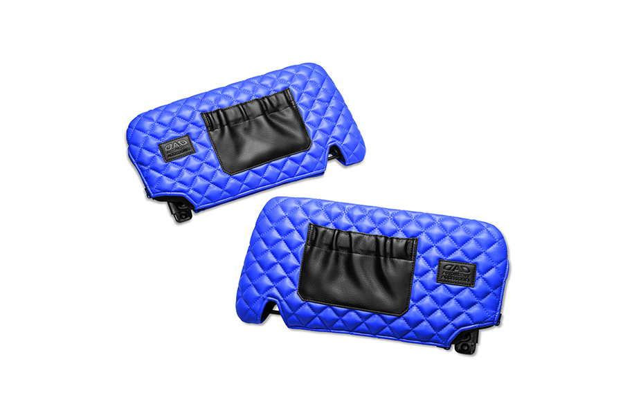 キルティング ブルー（表）