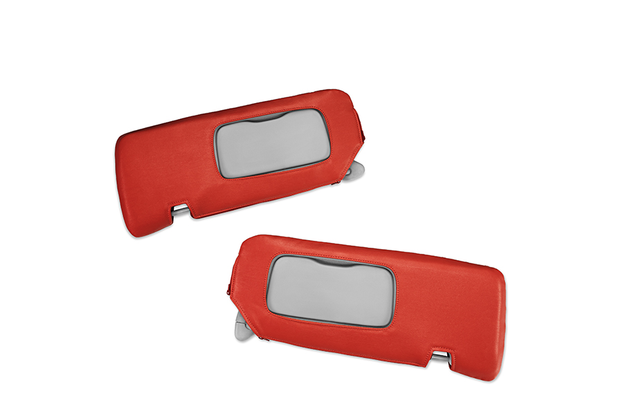 キルティング レッド（裏）