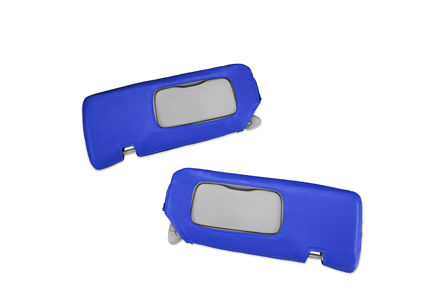 キルティング ブルー（裏）