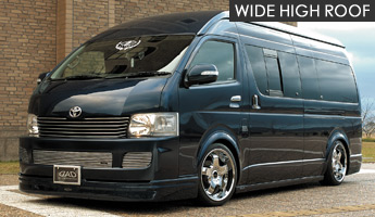 HI-ACE EU Edition（ハイエース）[ KDH/TRH200 the wide high roof body Ⅰ-Ⅱ ]