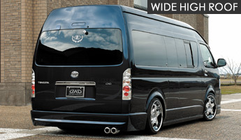 HI-ACE EU Edition（ハイエース）[ KDH/TRH200 the wide high roof body Ⅰ-Ⅱ ]