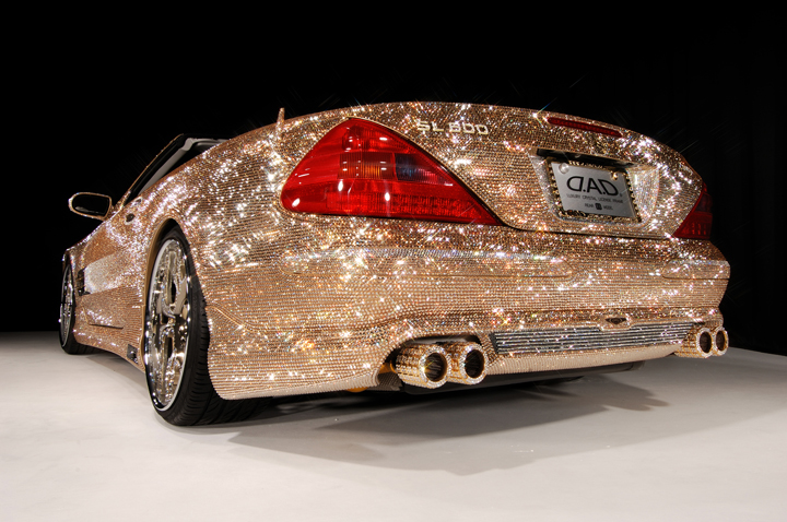 Сваровски Мерседес Бенц sl600