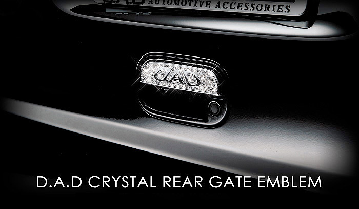 D.A.D CRYSTAL REAR GATE EMBLEM